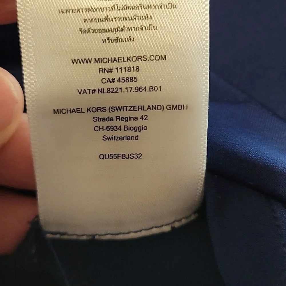 Michael Kors. Beautiful Blue Tank.  Size Small. EUC